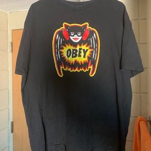 Vintage obey shirt